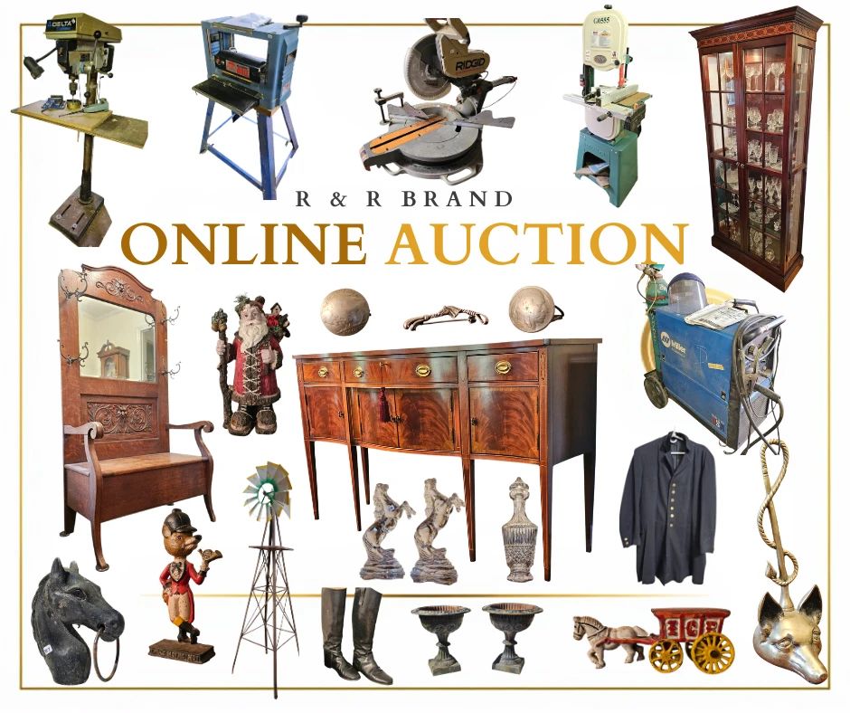 Polished Facebook Ad with Foil Gradient and Photo Grid