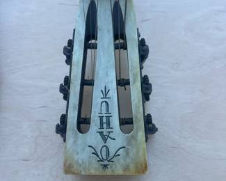 Vintage Oahu Acoustic Guitar Setup for slide playing