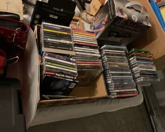 Hundreds and hundreds of CDs available