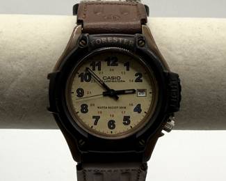 Lot #8 Vintage Casio Forester Watch β Quartz Day-Date Wristwatch, Rugged Outdoor Field Watch