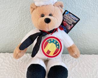 Lot #113 Republican Elephant Collector Bear & .999 Fine Silver 1 Troy Ounce Coin β Political Memorabilia Lot