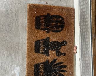 Welcome mat