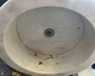 Natural stone vessel sinks 2 for sale 