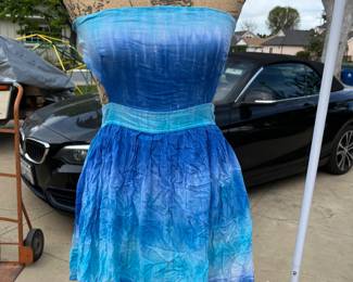 Example of clothing - cotton wrap dress size S