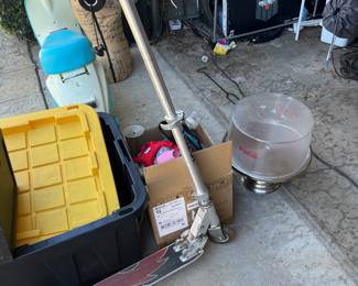 Scooters and housewares 