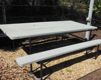 large picnic table