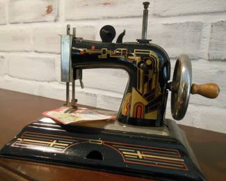 vintage childs sewing machine