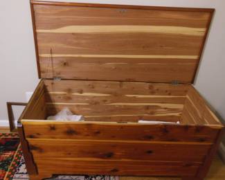 large cedar chest