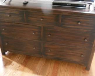 dresser used for TV