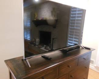 TV and low cabinet