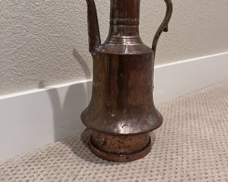 Antique Copper Ewer