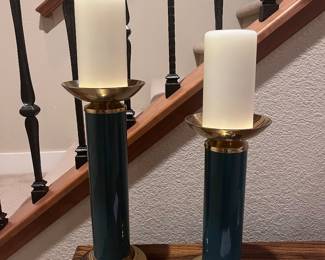 Ethan Allen Candle Pillars