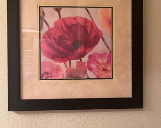 Poppy Framed Art