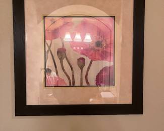 Poppy Framed Art