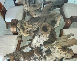 TOP VIEW THROUGH THE GLASS