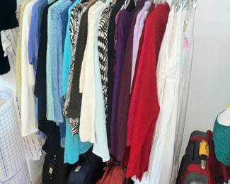 AND ALSO, A WALL OF CLOTHING!