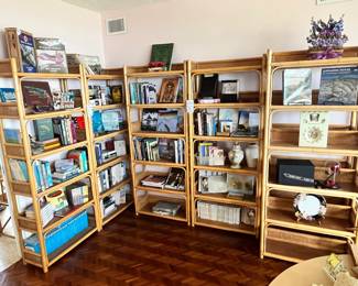 AND EACH ONE IS LOADED WITH BOOKS, ART & COLLECTIBLES!