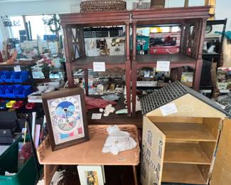 VINTAGE DUNCAN PHYFE MAHOGANY TABLES