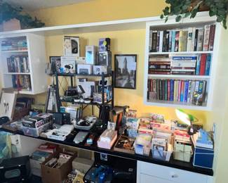 HOME OFFICE, BOOKS, ELECTRONICS