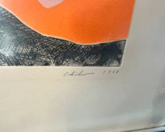 SIGNATURE POSSIBLY "AKIKO" 1968