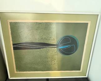 FRAMED MCM WORK "MOONSTRUCK" BY RONALD KING