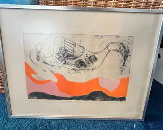 ABSTRACT ARTWORK, POSSIBLY JAPANESE