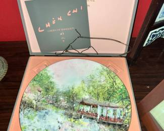 ROYAL DOULTON "GARDEN OF TRANQUILITY" PLATE