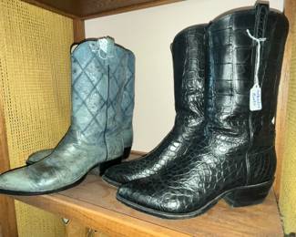 CUSTOM MADE "JAMES WHEELER BOOTS" FROM HOUSTON