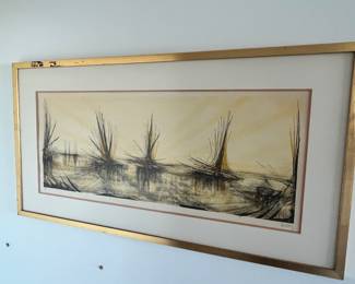 INTERESTING FRAMED PRINT