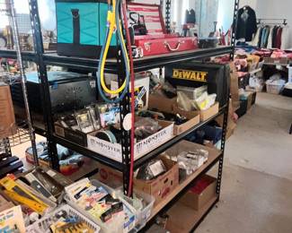 STEEL SHELVING AND MORE GOOD TOOLS