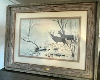 RUSTIC FRAMED ARTWORK BY JODIE BOREN