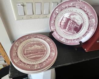 VERY RARE WEDGWOOD TEXAS A&M PLATES
