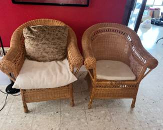 WICKER CHAIRS