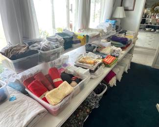 LARGE LINEN SELECTION