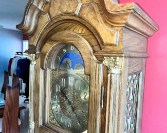 BURL ACCENTS & MOON PHASE DIAL