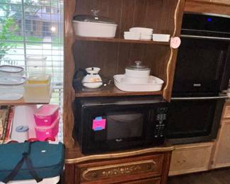 SMALL CHEST w/ SHELF HUTCH