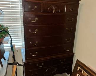 CHERRY HIGHBOY CHEST