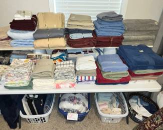 MORE SHEETS AND TOWELS