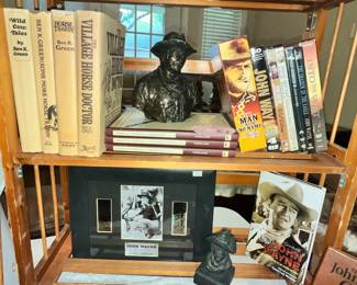 BEN K. GREEN BOOKS, JOHN WAYNE ITEMS
