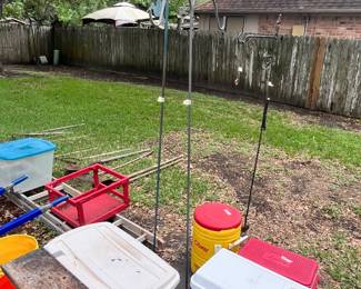 COOLERS & SHEPHERD'S HOOKS