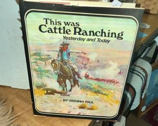 CATTLE RANCHING BOOK BY VIRGINIA PAUL