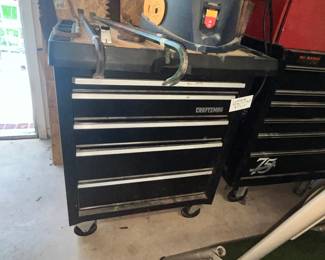 NICE PAIR OF ROLLING CRAFTSMAN TOOL CHESTS
