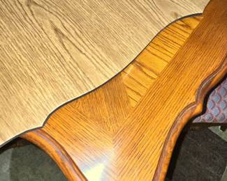 COMES WITH CUSTOM TABLE PADS TO PROTECT THIS BEAUTIFUL TOP!