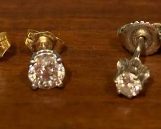 Diamond Stud Earrings