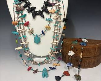 Stone Fetish Necklaces