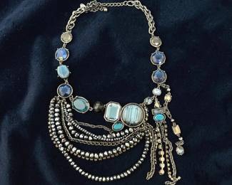 Chicos Statement Necklace And Earrings