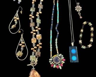 Stone And Beaded Necklaces