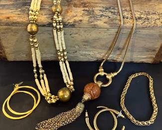 Chicos Tasel Necklace MultiStrand Necklace And More