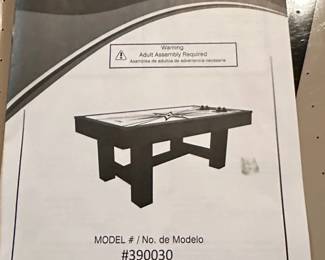 American Heritage Billiards Charleston Air Hockey Table third image
