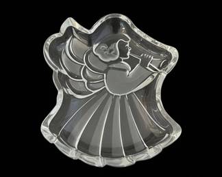Mikasa Holiday Lights Oval Angel Dish